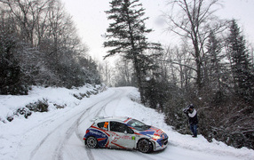 	 Peugeot winter rally