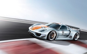 Porsche 918 rsr speed