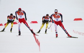German skier Bjorn Kircheisen at the Olympics in Sochi