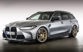 2023 AC Schnitzer ACS3 Sport Touring car on gray background