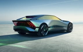Peugeot Inception Concept 2023 car rear view