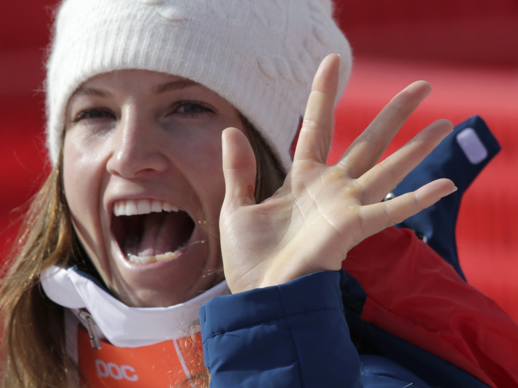 Американская лыжница Джулия Манкусо обладательница бронзовой медали 