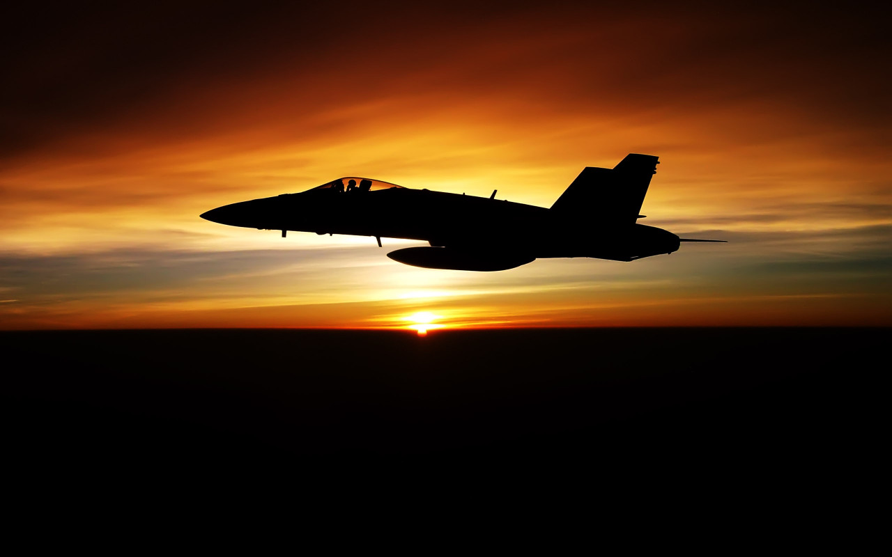 Aviation Sunset