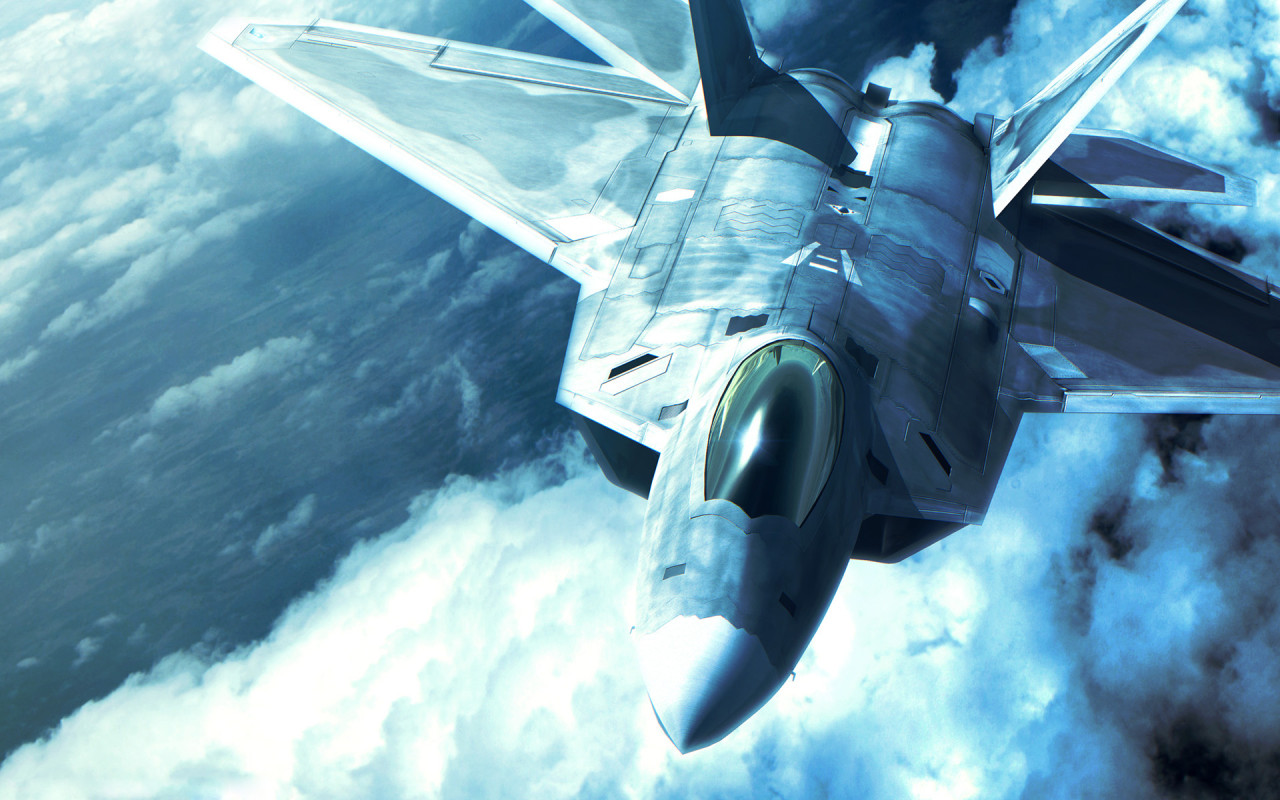 Previous, Games - Ace Combat X, F-22 Raptor wallpaper