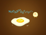 Funny wallpapers - The fate of the eggs