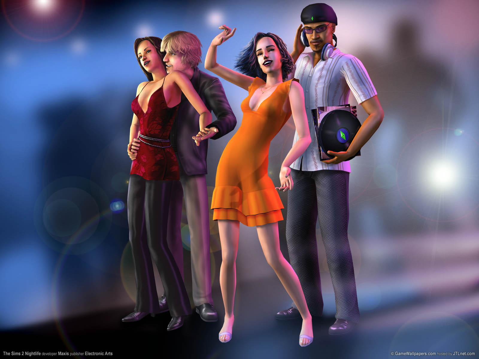 The Sims 2 Nightlife - Free desktop wallpapers download