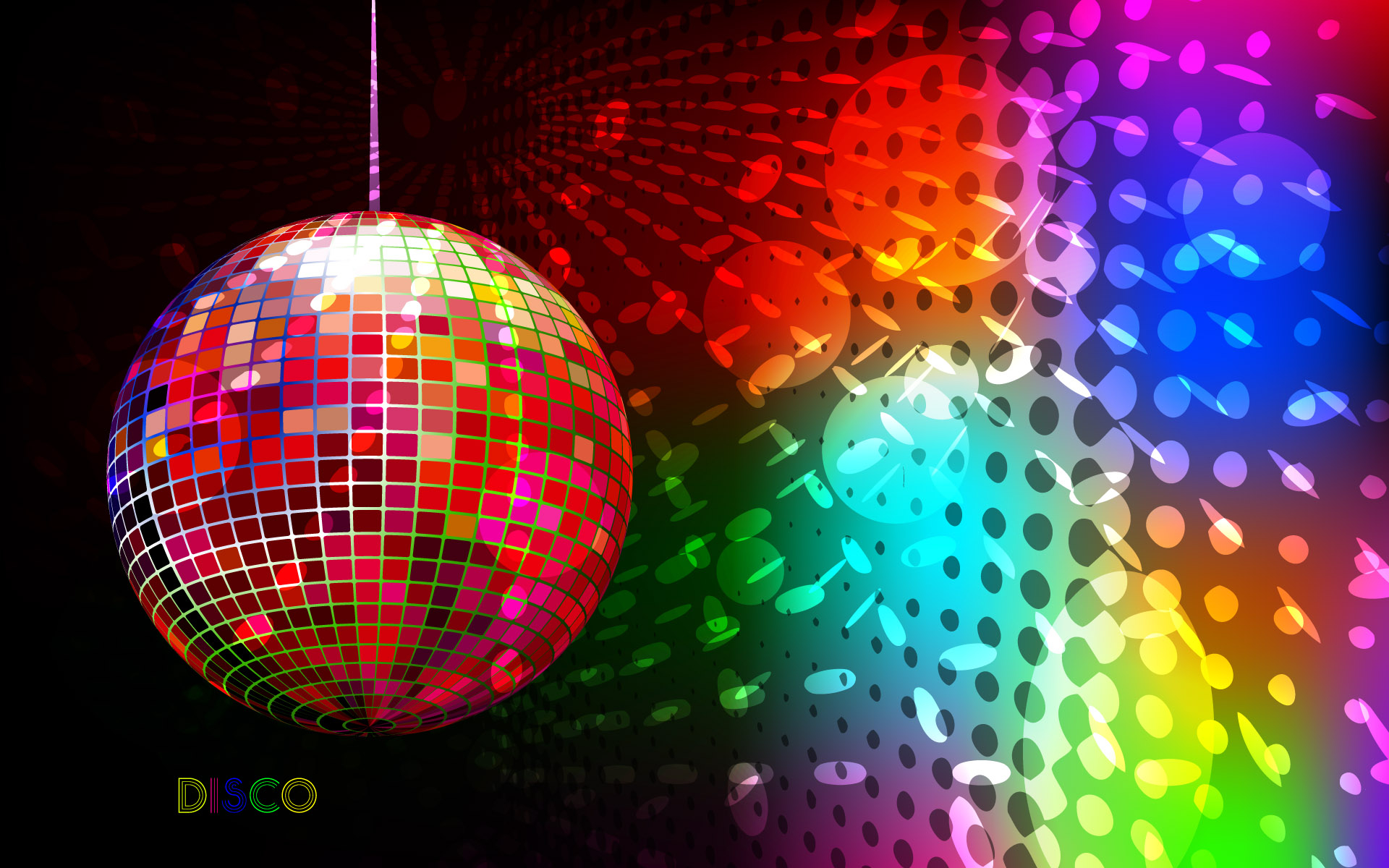 disco light wallpaper