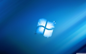 Windows 8 синяя размытая тема