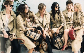 Photo mods in Burberry