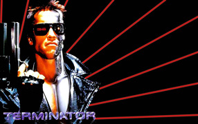 Arnold as Terminator