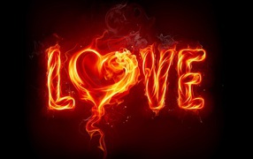 Огненная любовь на День Влюбленных 14 февраля