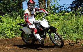 Test drive a motorcycle Suzuki DR-Z 125 