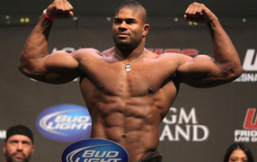 Famous fighter Alistair Overeem 