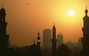 Minarets in Cairo