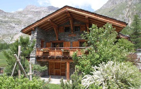 Villa in the ski resort of Val d'Isere, France