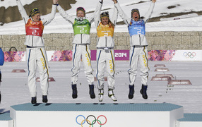 Штефани Бёлер немецкая лыжница обладательница бронзовой медали в Сочи