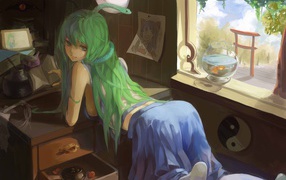 Anime girl Touhou Project