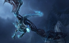 Электрический дракон из компьютерной игры
