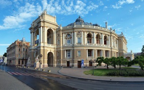 National Academic Opera and Ballet Theater, Odessa. Ukraine