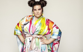 Bright participant of the Eurovision Song Contest 2018 from Israel Netta Barzilay