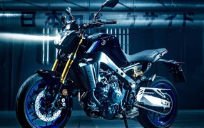 Большой мотоцикл Yamaha MT 09 2021 года
