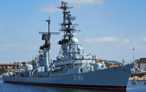 Navy destroyer