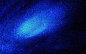 Bright neon star nebula