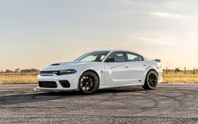 White car Hennessey Charger H1000 Last Stand