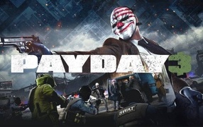 Payday 3 computer game poster