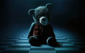 Плюшевый медведь в темной комнате новый фильм Воображаемый друг, 2024