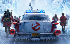 Car from the new movie Ghostbusters: Chilling Terror