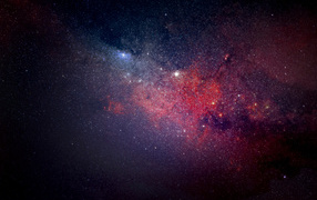 Абстрактный космический фон звездной галактики