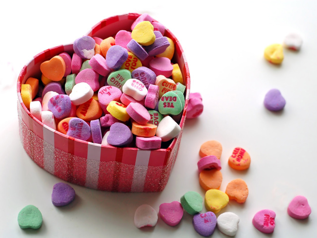 Candy Valentine's Day wallpapers and images - wallpapers, pictures, photos