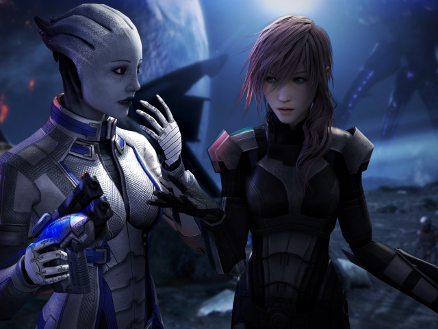 Asari On A Video Game Mass Effect Wallpapers And Images Wallpapers 